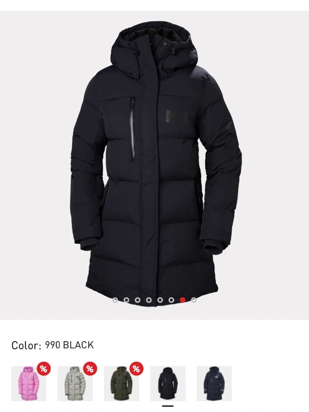 Helly Hanson Adore puffy parka